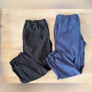 LL Bean multisport jogger pants bundle black and blue - XXL 32”
